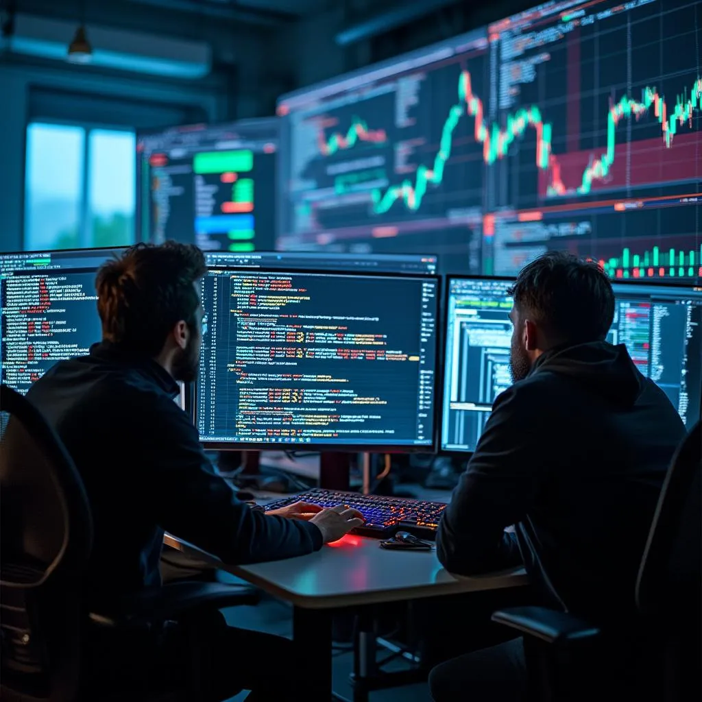 Notre équipe de data scientists au travail